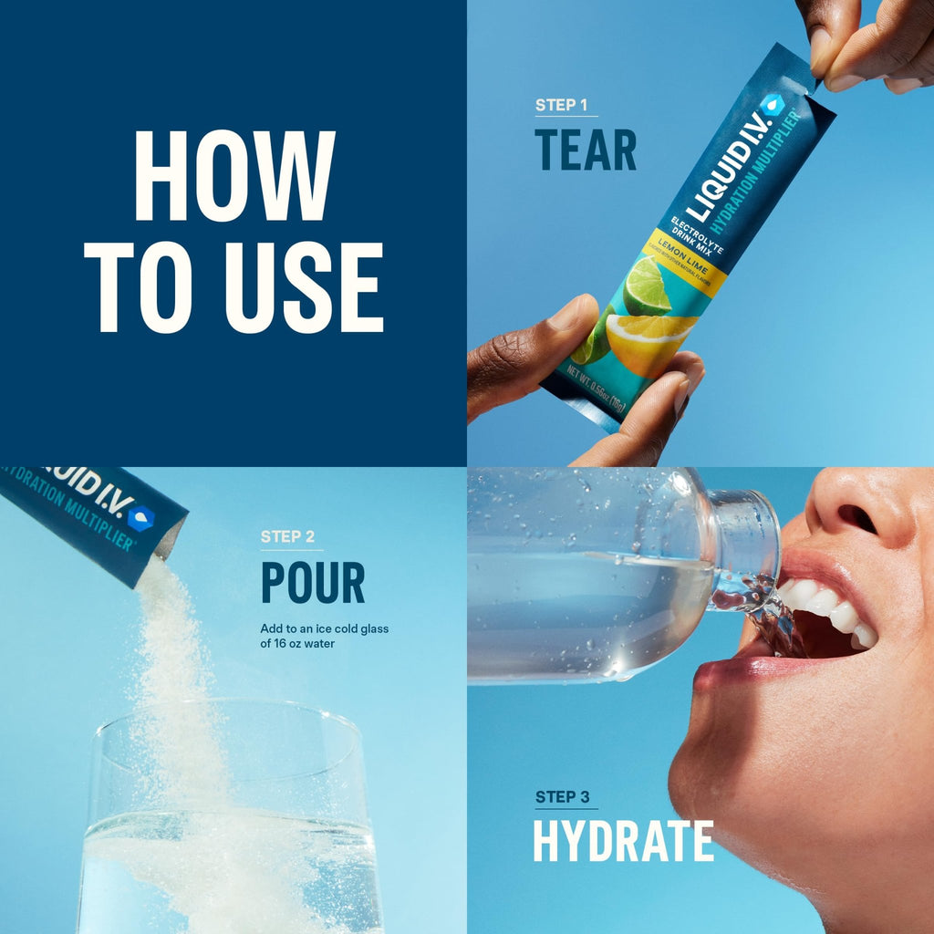 Liquid I.V.® Hydration Multiplier - Popsicle Firecracker | Electrolyte Powder Drink Mix | 1 Pack (16 Servings) - FENGGESTORE20