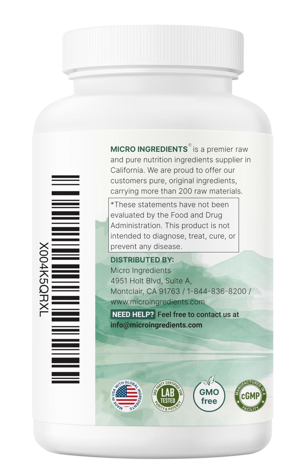 Lithium Orotate 10mg, 240 Veggie Capsules | 5mg Per Capsules | High Bioavailability Trace Mineral | Healthy Aging, Brain Supplement - FENGGESTORE20