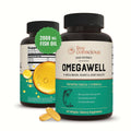 Live Conscious OmegaWell Omega 3 Fish Oil - 2000mg Capsules: Heart, Brain, & Joint Support - 800 mg EPA 600 mg DHA - Sustainably Sourced - Softgels - 30 Day Supply - FENGGESTORE20
