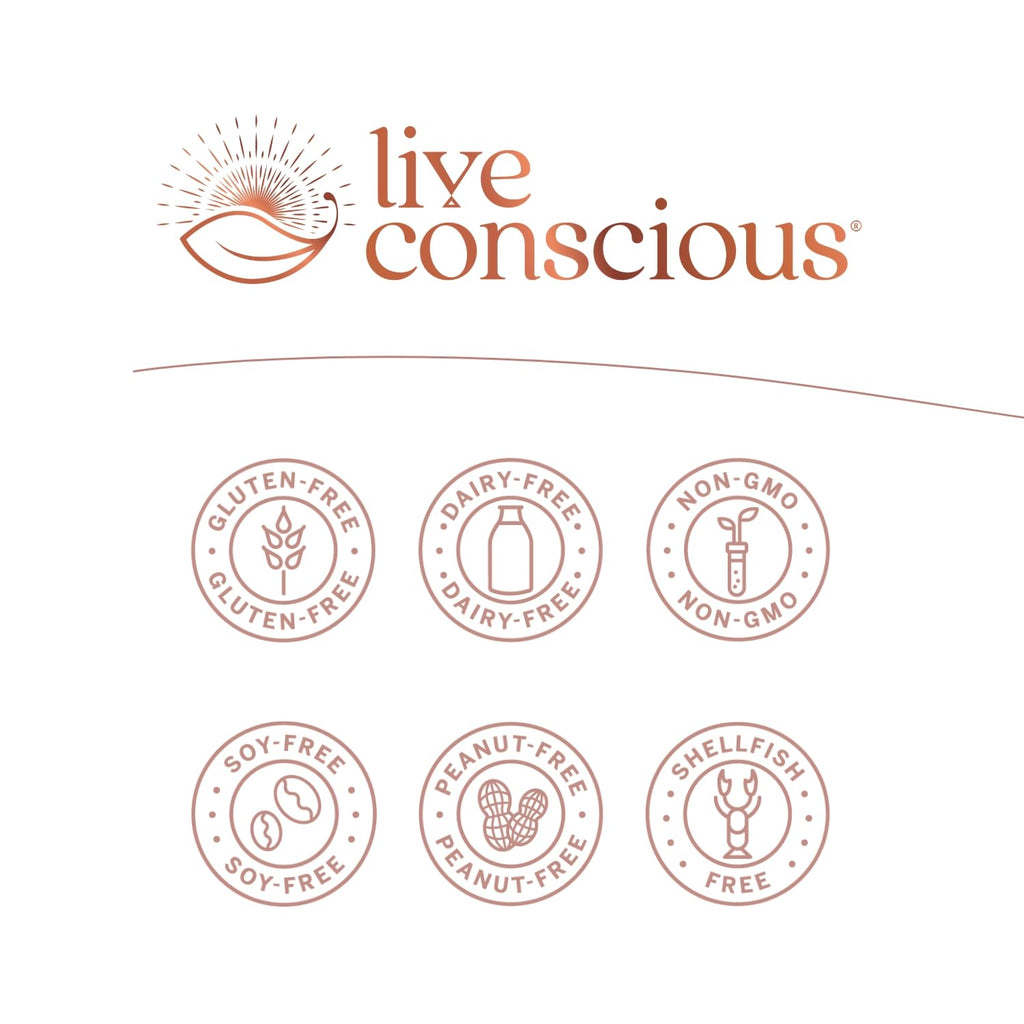 Live Conscious OmegaWell Omega 3 Fish Oil - 2000mg Capsules: Heart, Brain, & Joint Support - 800 mg EPA 600 mg DHA - Sustainably Sourced - Softgels - 30 Day Supply - FENGGESTORE20