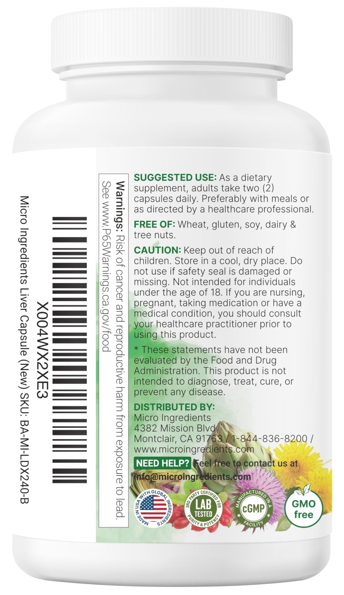 Liver Advanced+, 240 Veggie Capsules | 20-in-1 Complex with Milk Thistle, Dandelion, NAD, NAC, ALA, TUDCA, Glutathione, Artichoke, Turmeric, - FENGGESTORE20
