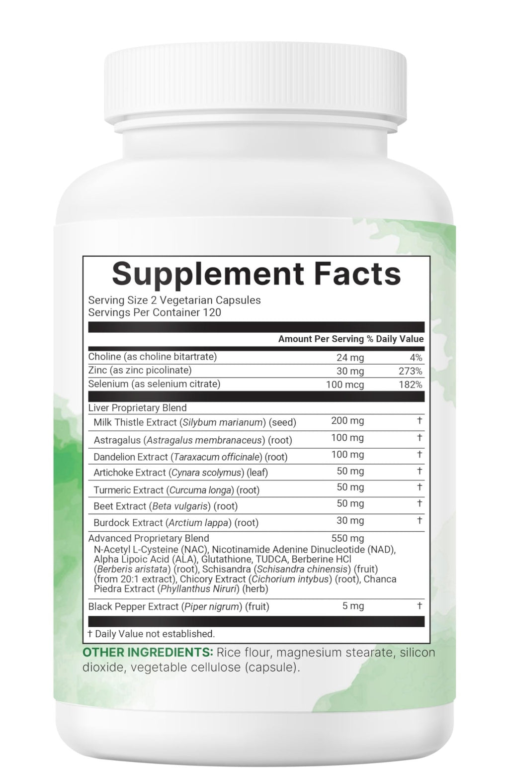 Liver Advanced+, 240 Veggie Capsules | 20-in-1 Complex with Milk Thistle, Dandelion, NAD, NAC, ALA, TUDCA, Glutathione, Artichoke, Turmeric, - FENGGESTORE20