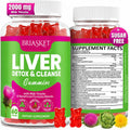 Liver Detox Cleanse & Repair, 2000 mg Milk Thistle Liver Detox, Liver Support Supplement with Glutathione, Dandelion Root, Turmeric & Artichoke, 23-in-1Herbal - FENGGESTORE20