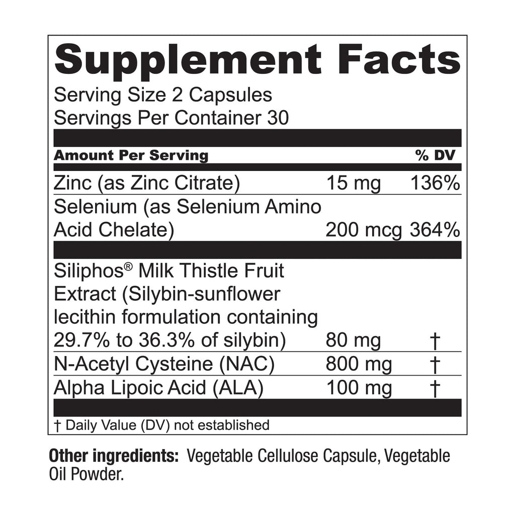 LiverWell Liver Cleanse, Rejuvenation, Metabolic Support - Liver Supplement for Liver Health w/Highly Bioavailable Milk Thistle Extract, N-Acetyl Cysteine, - FENGGESTORE20