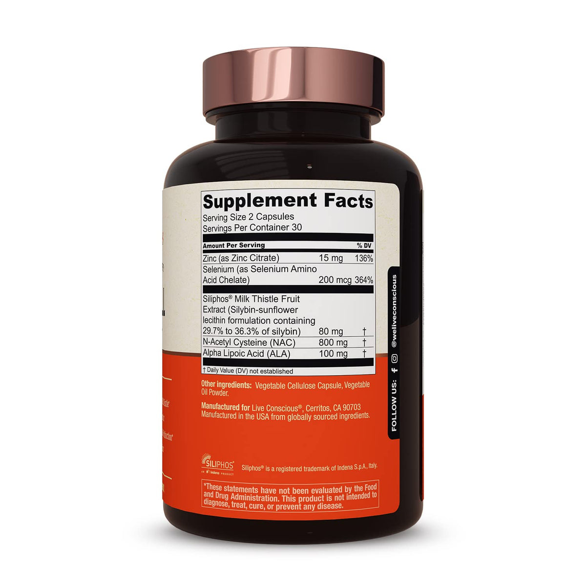 LiverWell Liver Cleanse, Rejuvenation, Metabolic Support - Liver Supplement for Liver Health w/Highly Bioavailable Milk Thistle Extract, N-Acetyl Cysteine, - FENGGESTORE20