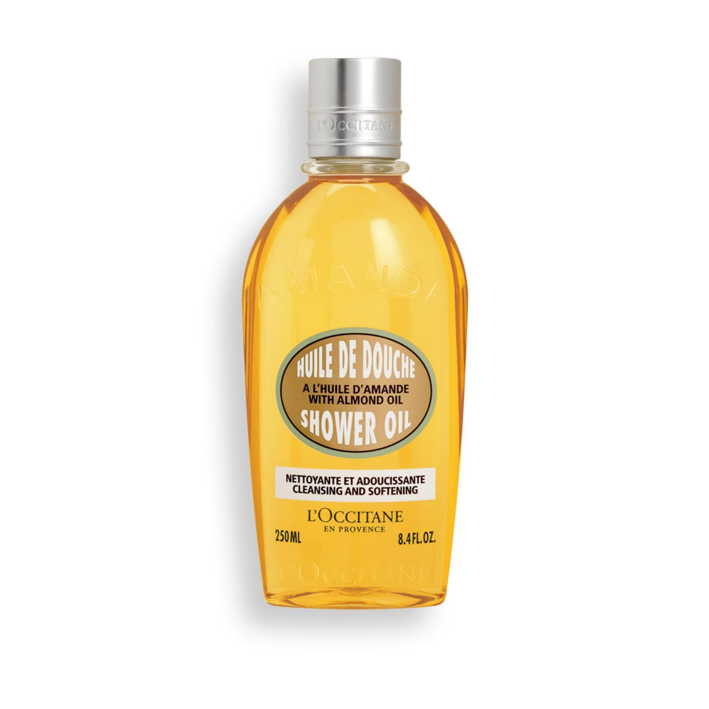 L'OCCITANE Cleansing & Softening Almond Shower Oil. 8.40 fl oz - FENGGESTORE20
