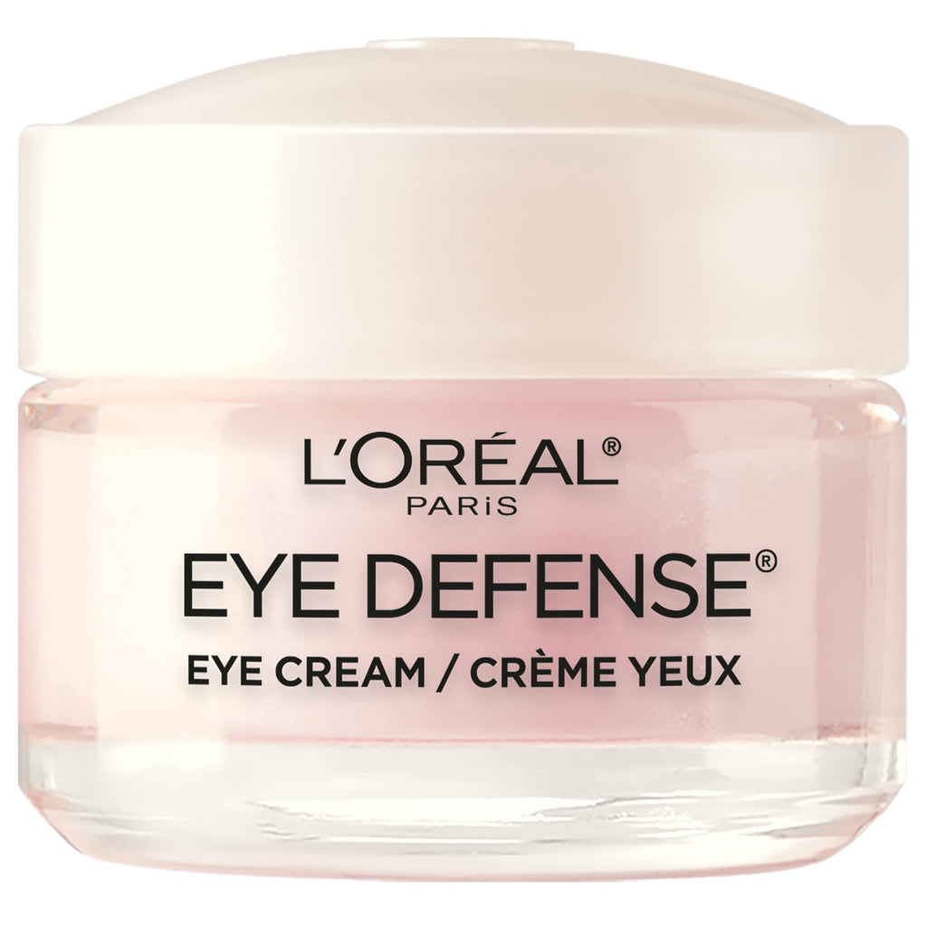 L'Oreal Paris Dermo-Expertise Eye Defense Eye Cream with Caffeine and Hyaluronic Acid 0.5 oz - FENGGESTORE20