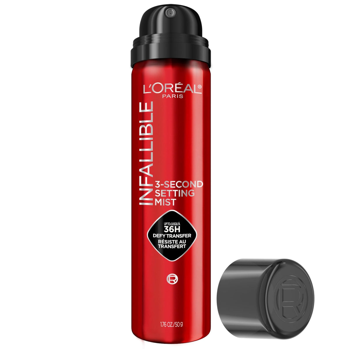 L'Oreal Paris Infallible 3-Second Setting Spray Mist, Microfine Mist for up to 36HR Wear - FENGGESTORE20