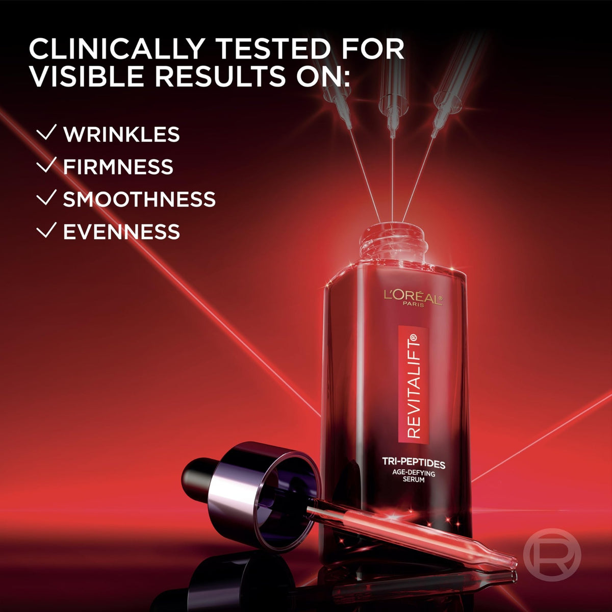 L'Oreal Paris Revitalift Triple Power Age-Defying Face Serum, Anti Aging Serum with 3 in 1 Benefits, Reduces Wrinkles - FENGGESTORE20