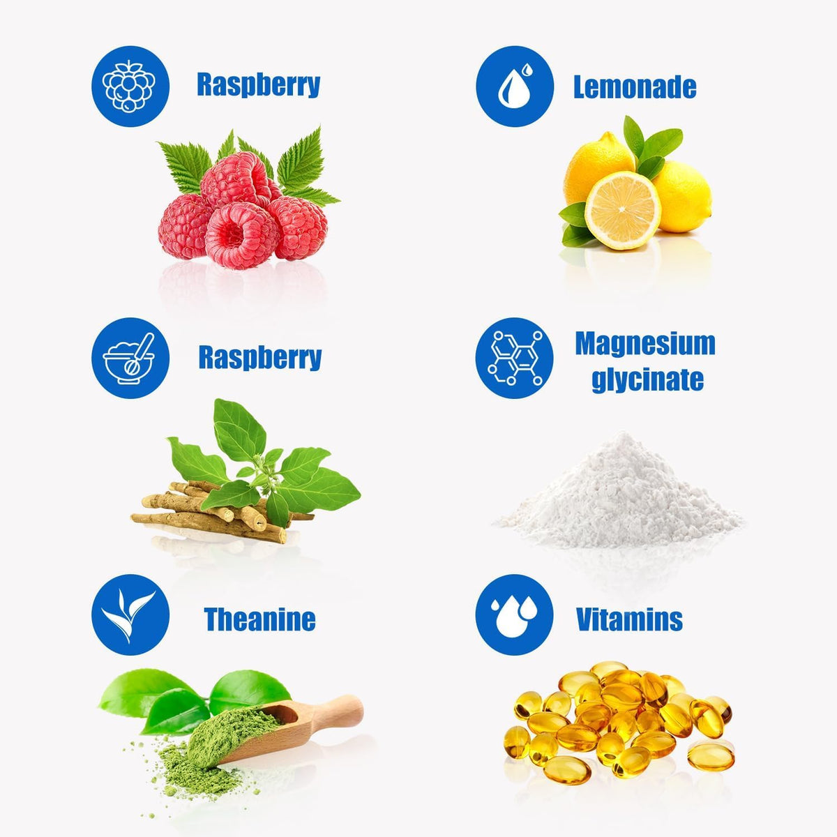 Loroc'e UltraCalm Super Cortisol Reducer Drink, Magnesium Glycinate (30 Servings), L-theanine, Ashwagandha, Vitamin D, No Sugar, - FENGGESTORE20