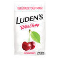 Luden's Sore Throat Relief Lozenges for Minor Everyday Irritation & Dry Mouth, Wild Cherry Flavored Drops, 30 Count - FENGGESTORE20