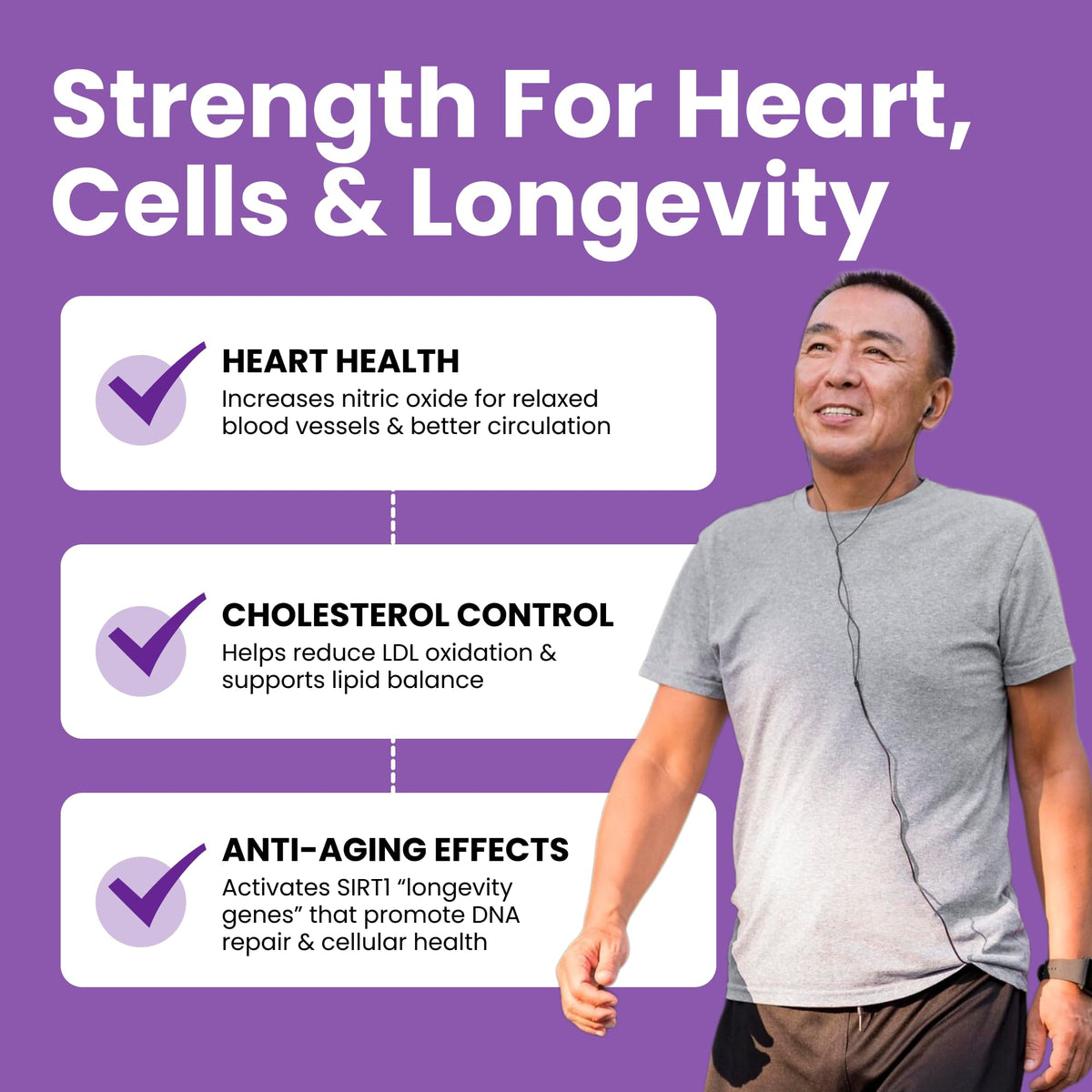 Luma Nutrition High Purity Resveratrol Supplement - 98% Trans-Resveratrol - Antioxidant - Resveratrol Capsules - FENGGESTORE20