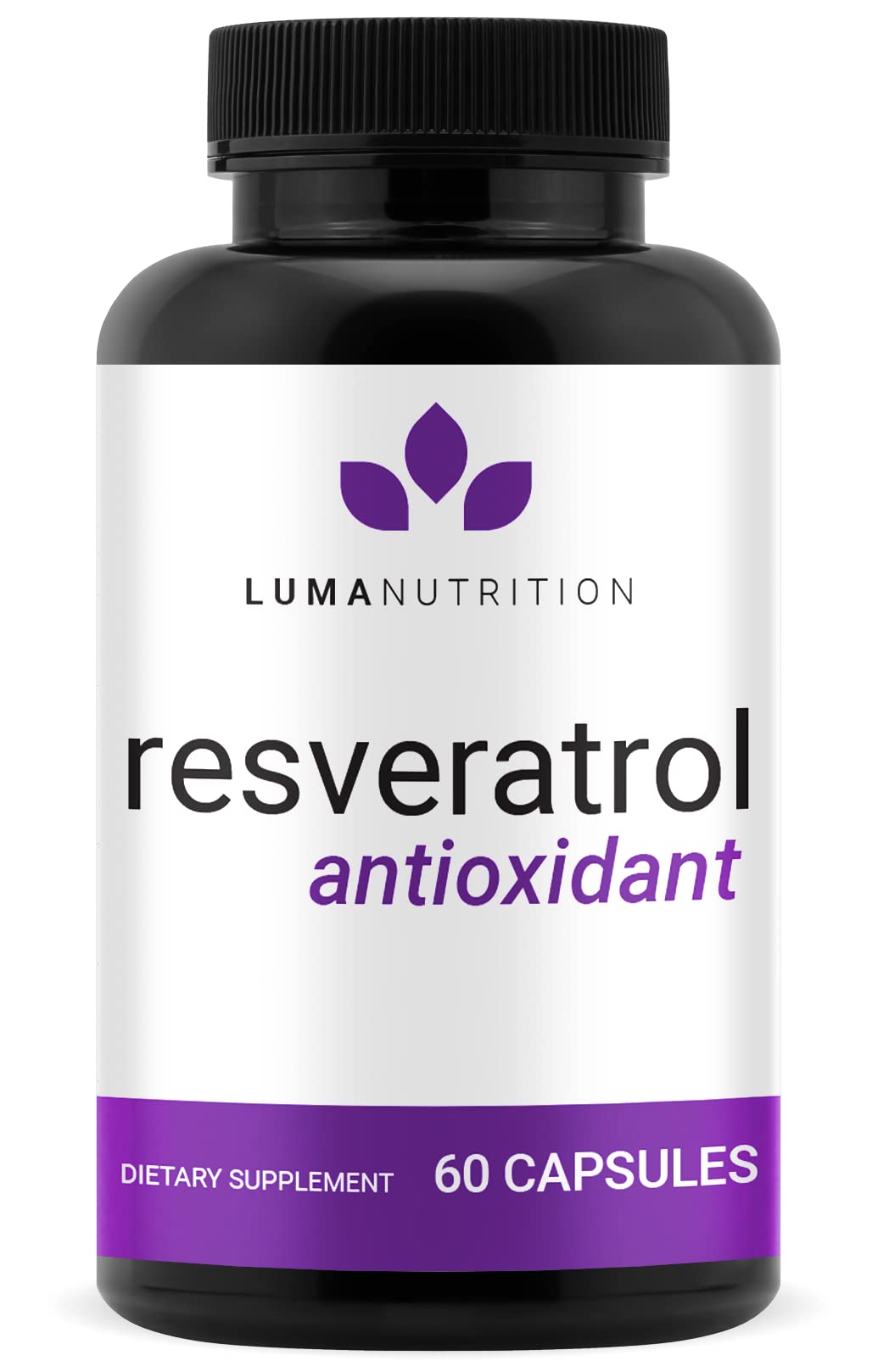 Luma Nutrition High Purity Resveratrol Supplement - 98% Trans-Resveratrol - Antioxidant - Resveratrol Capsules - FENGGESTORE20