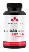 Luma Nutrition Nattokinase Supplement - Natto 4000 FU Per Serving, Premium Heart Health Support - Vegan & Gluten Free - 60 Capsules - FENGGESTORE20