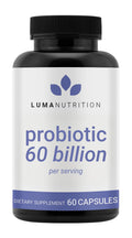 Luma Nutrition Probiotics 60 Billion CFU Per Serving with Prebiotics - Probiotics for Women and Men - Formulated for Digestive Enzyme Health - FENGGESTORE20