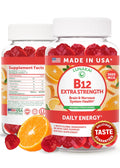 Lunakai USA Made Vitamin B12 Gummies 3000mcg, B12 Vitamins for Energy, Brain & Metabolism Support, Methylcobalamin for Adults, Women & Men, - FENGGESTORE20