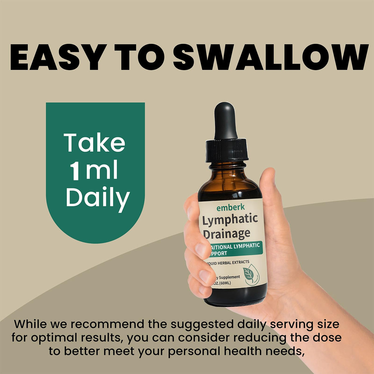 Lymphatic Drainage Drops, 2000mg Herbal Blend with Elderberry & Echinacea Dandelion，– Supports Lymphatic Drainage, Immune System & Detox 2 fl oz (1pcs) - FENGGESTORE20