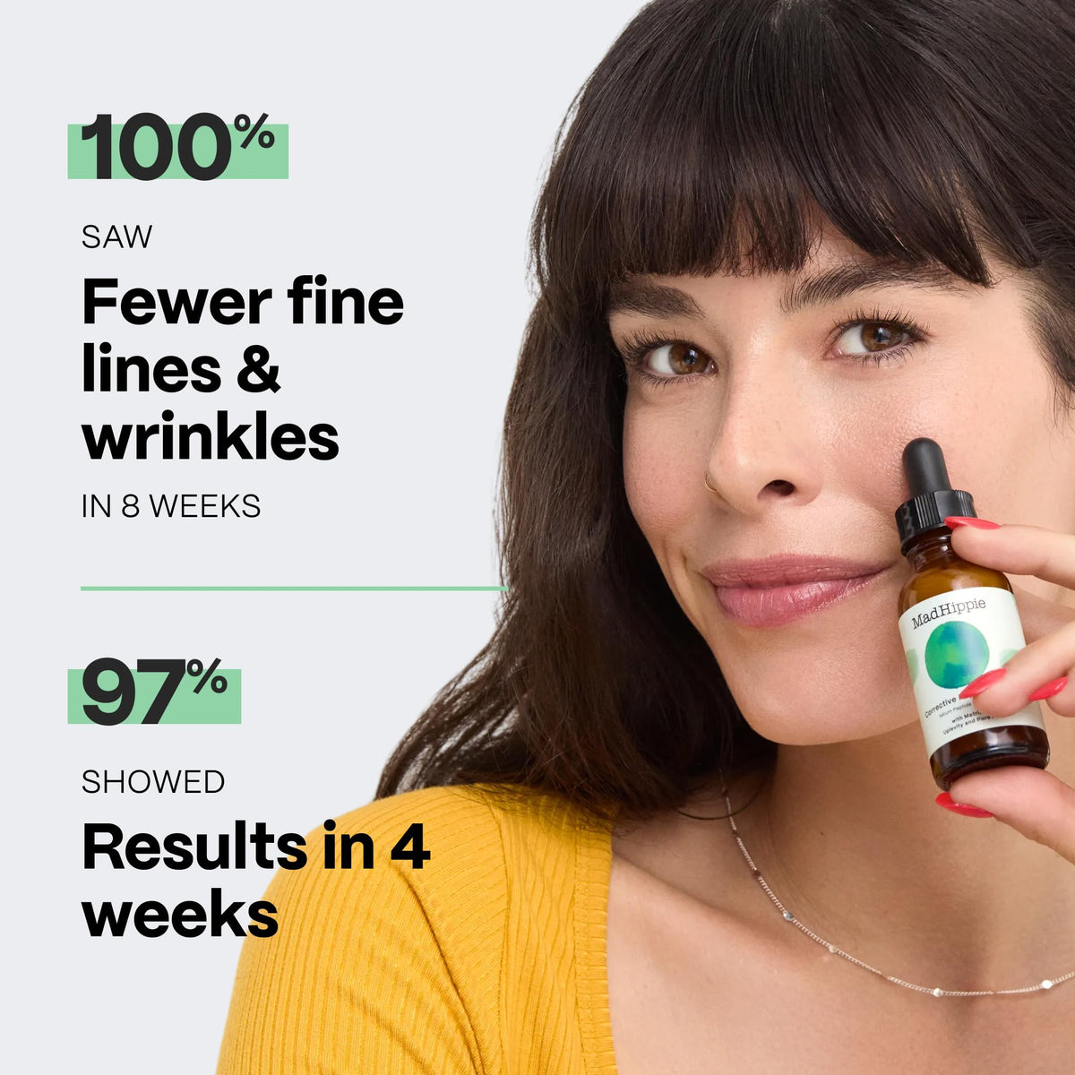 Mad Hippie Corrective Peptide Serum for Face – Skin-Tightening Collagen Peptides, Anti-Wrinkle Essentials, 1.02 Fl Oz - FENGGESTORE20