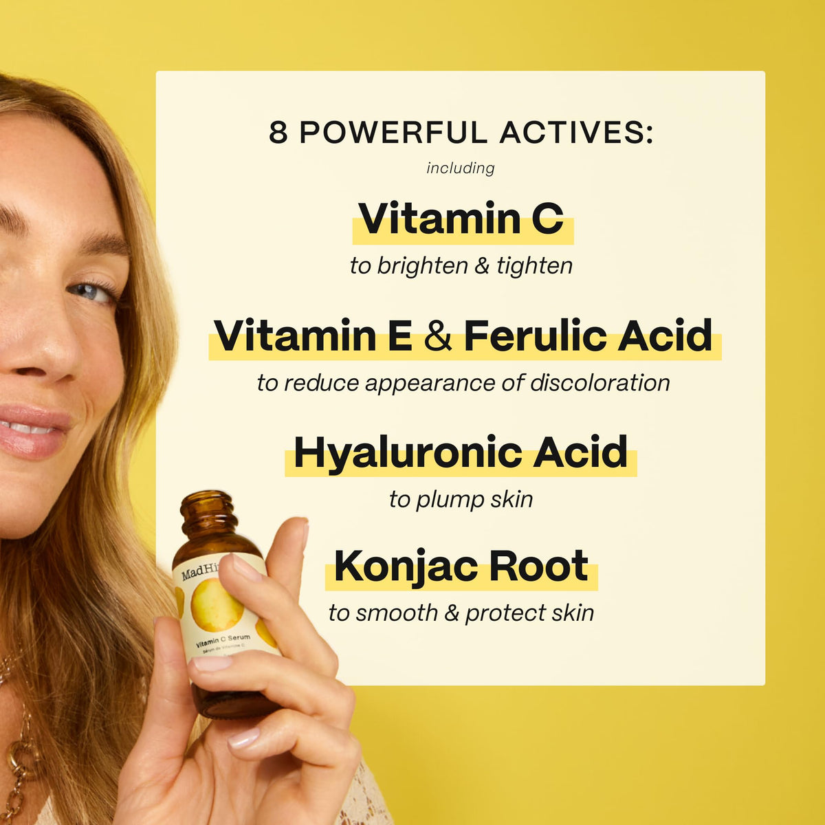 Mad Hippie Vitamin C Serum for Face – Hyaluronic Acid, Ferulic Acid & Vitamin E, Anti-Aging - FENGGESTORE20