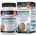 Magnesium Bisglycinate Chelated Supplement - High Absorption Magnesium Glycinate Supplement for Women and Men - Sleep, Muscle, Bone & Joint Support - Non-GMO, Non-Laxative Chelate - 180 Capsules - FENGGESTORE20