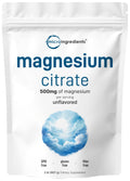 Magnesium Citrate Powder, 2lbs | Unflavored Magnesium Supplement | Relaxation and Nutrient Utilization | Easily Absorbed Formula | Non-GMO, Vegan, Gluten Free - FENGGESTORE20