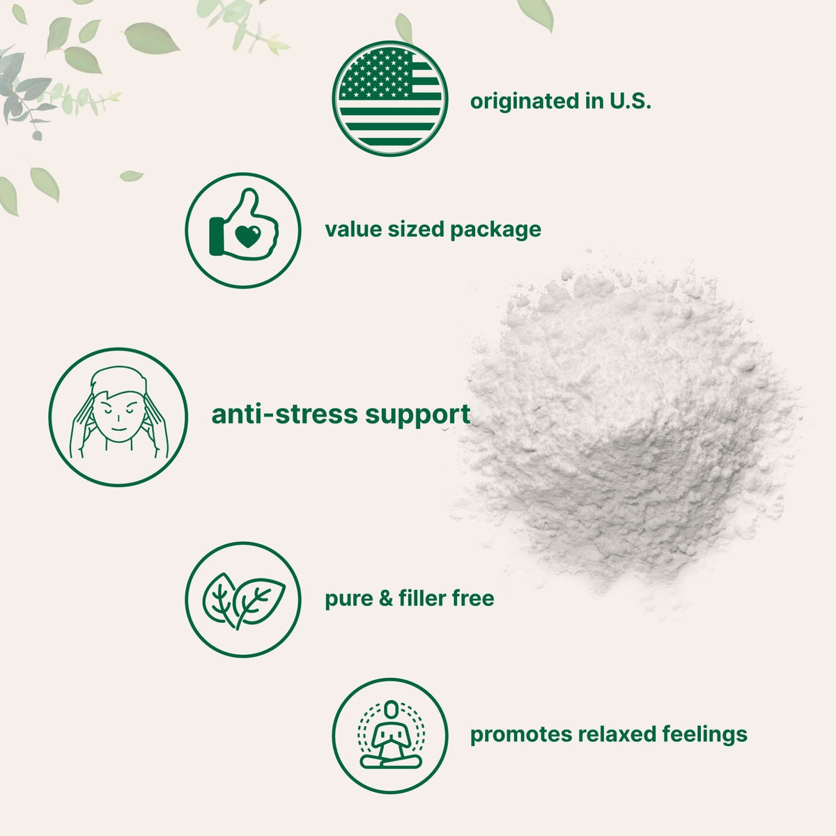 Magnesium Citrate Powder, 2lbs | Unflavored Magnesium Supplement | Relaxation and Nutrient Utilization | Easily Absorbed Formula | Non-GMO, Vegan, Gluten Free - FENGGESTORE20