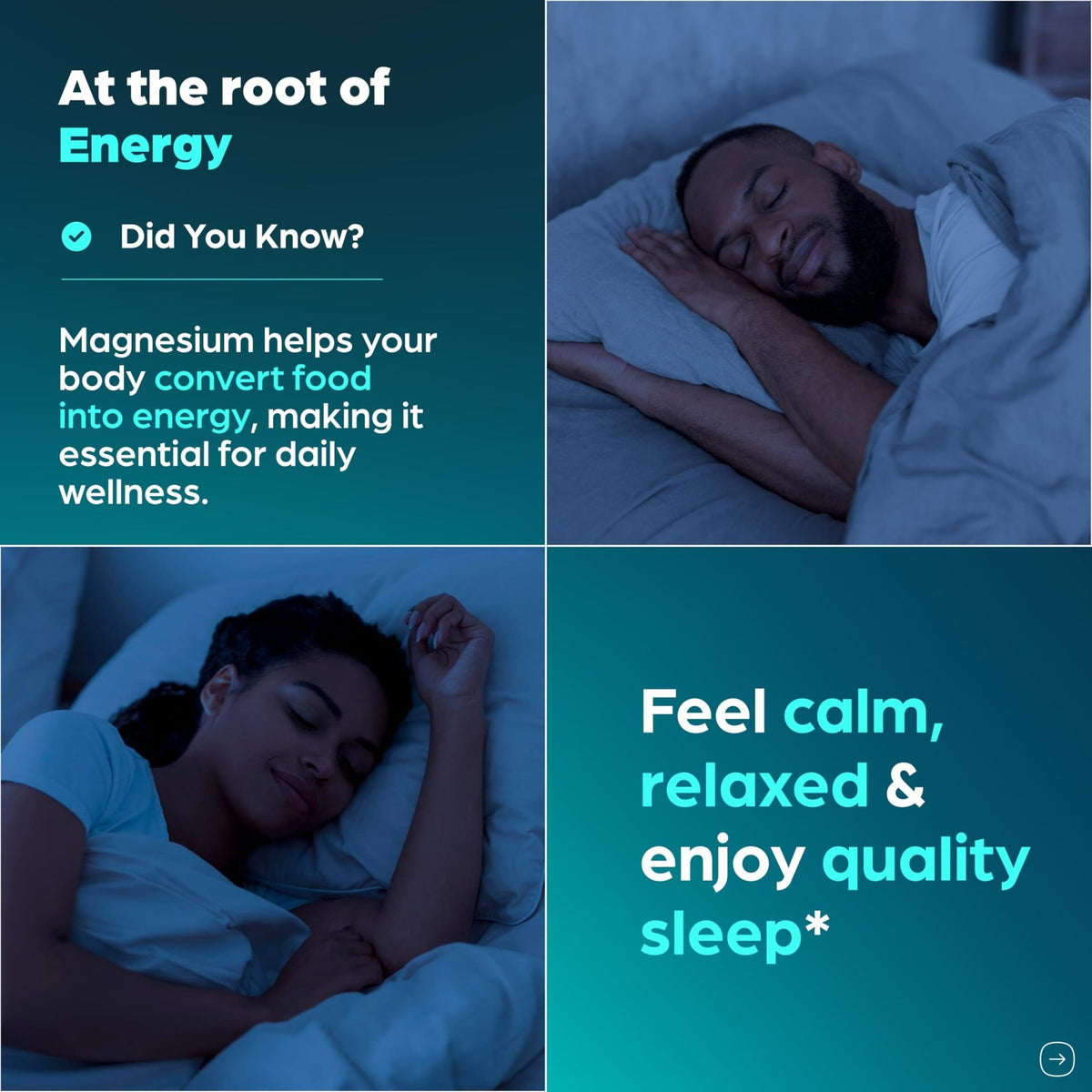Magnesium Glycinate 400mg High Absorption Capsules with Quercetin | Quality Sleep, Relaxation & Muscle Health Supplement for Women and Men | Chelated Magnesium 120 Count - FENGGESTORE20
