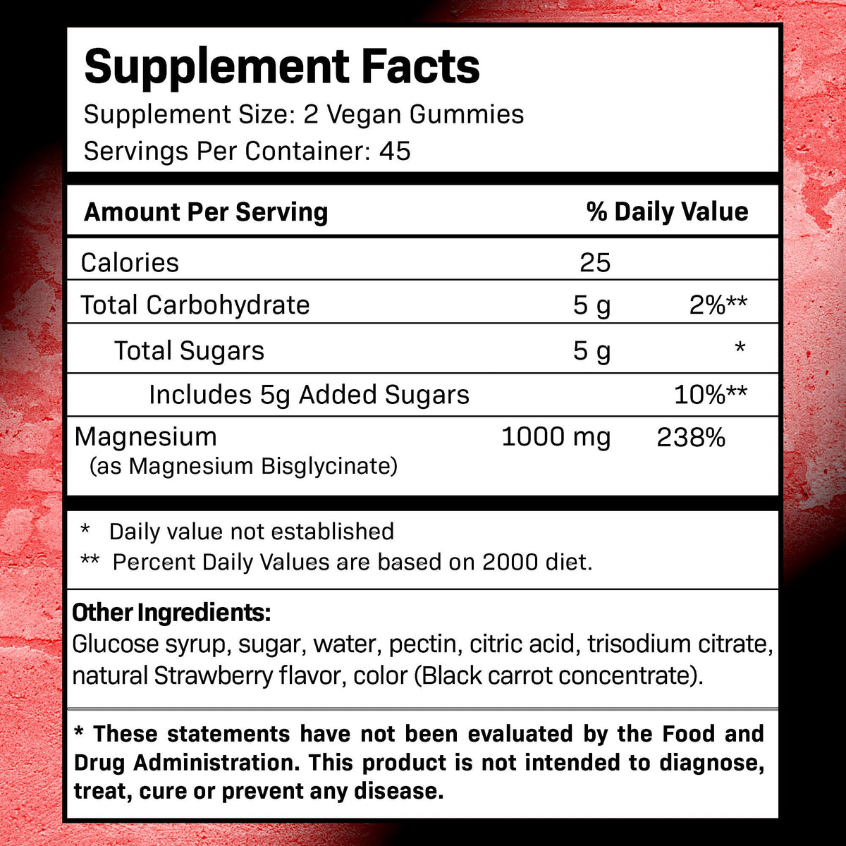 Magnesium Glycinate Gummies, 1000 mg - Magnesium Supplement to Support Relaxation, Heart Health - Chewable Calm Magnesio Gummies for Adults, Glicinato De Magnesio - Strawberry Flavor - FENGGESTORE20