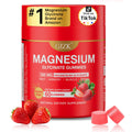 Magnesium Glycinate Gummies 500mg – Sugar Free Magnesium Gummies with L-Theanine - Sleep, Calm, Stress Relief for Adults & Kids 4+ - FENGGESTORE20
