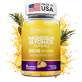Magnesium Glycinate Gummies 600mg, Non-GMO, Gluten-Free, Magnesium Gummies for Adults & Kids, Sleep, Relaxation & Focus - FENGGESTORE20