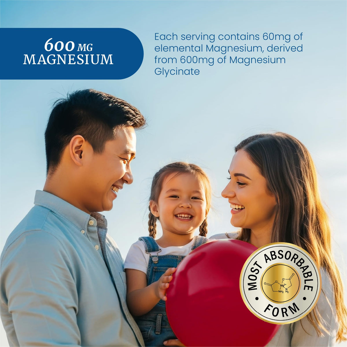 Magnesium Glycinate Gummies 600MG | Sleep, Calm & Relaxation Support | 60MG Elemental Mag Per Serving | Grape Flavor, Gluten-Free | High Absorption Magnesium Gummies for Women, Men & Family | 60 Ct - FENGGESTORE20