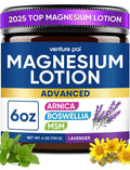 Magnesium Lotion with Arnica, MSM & Boswellia – Cooling Magnesium Cream – Lightweight Moisturizing Lotion - FENGGESTORE20