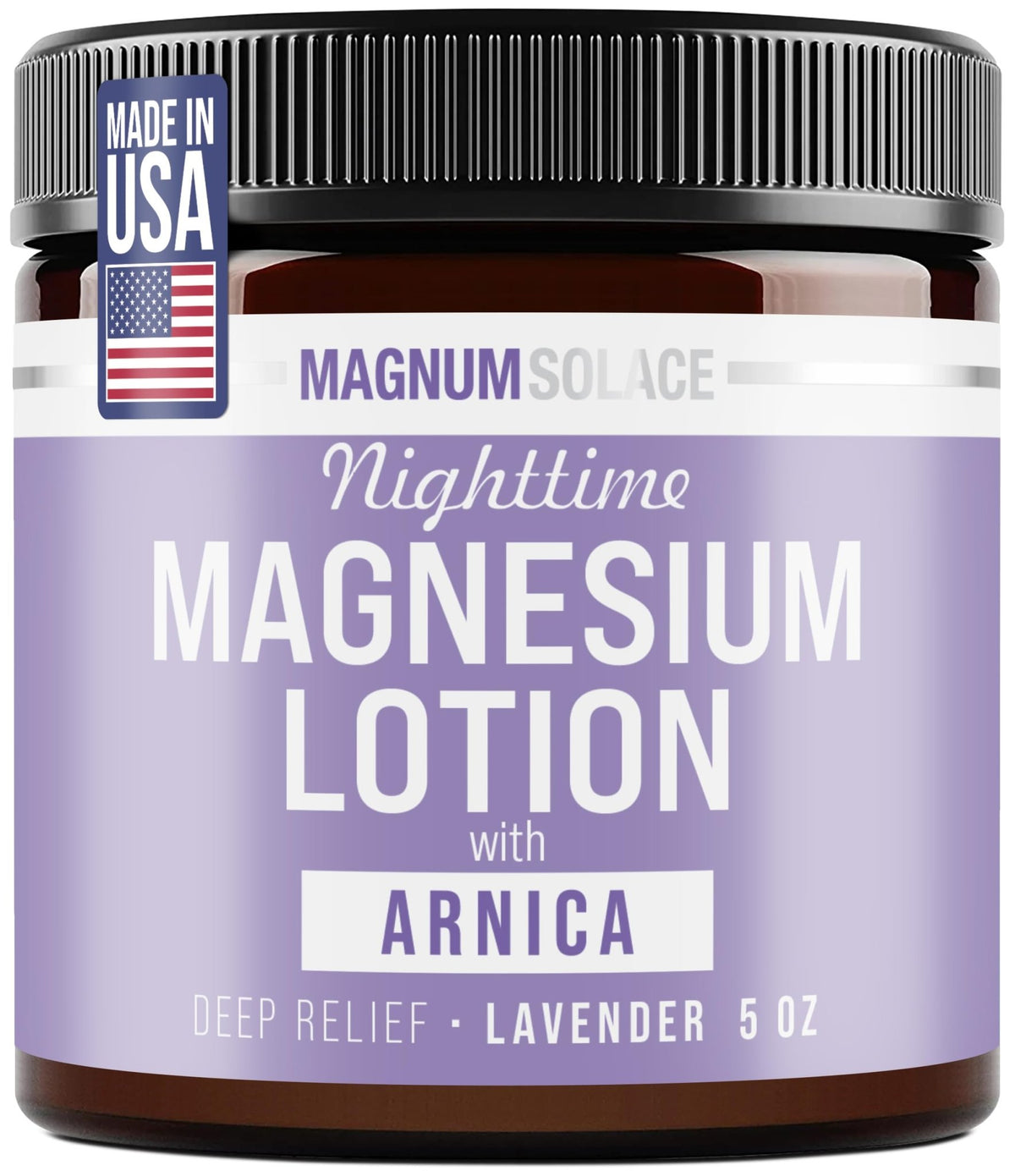 Magnum Solace Nighttime Magnesium Lotion with Arnica – Highly Concentrated Magnesium - FENGGESTORE20