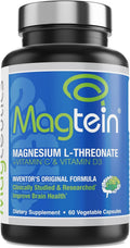 Magtein - Magnesium L-Threonate Supplement, Memory, Focus, Sleep & Brain Health Formula for Men & Women, Cognitive Support for Adults - FENGGESTORE20
