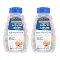 MAJOR Regular Strength Antacid Tablets - Calcium Carbonate 500 mg - Assorted Fruit Flavor - 150 Chewable Count (2 Pack) - FENGGESTORE20