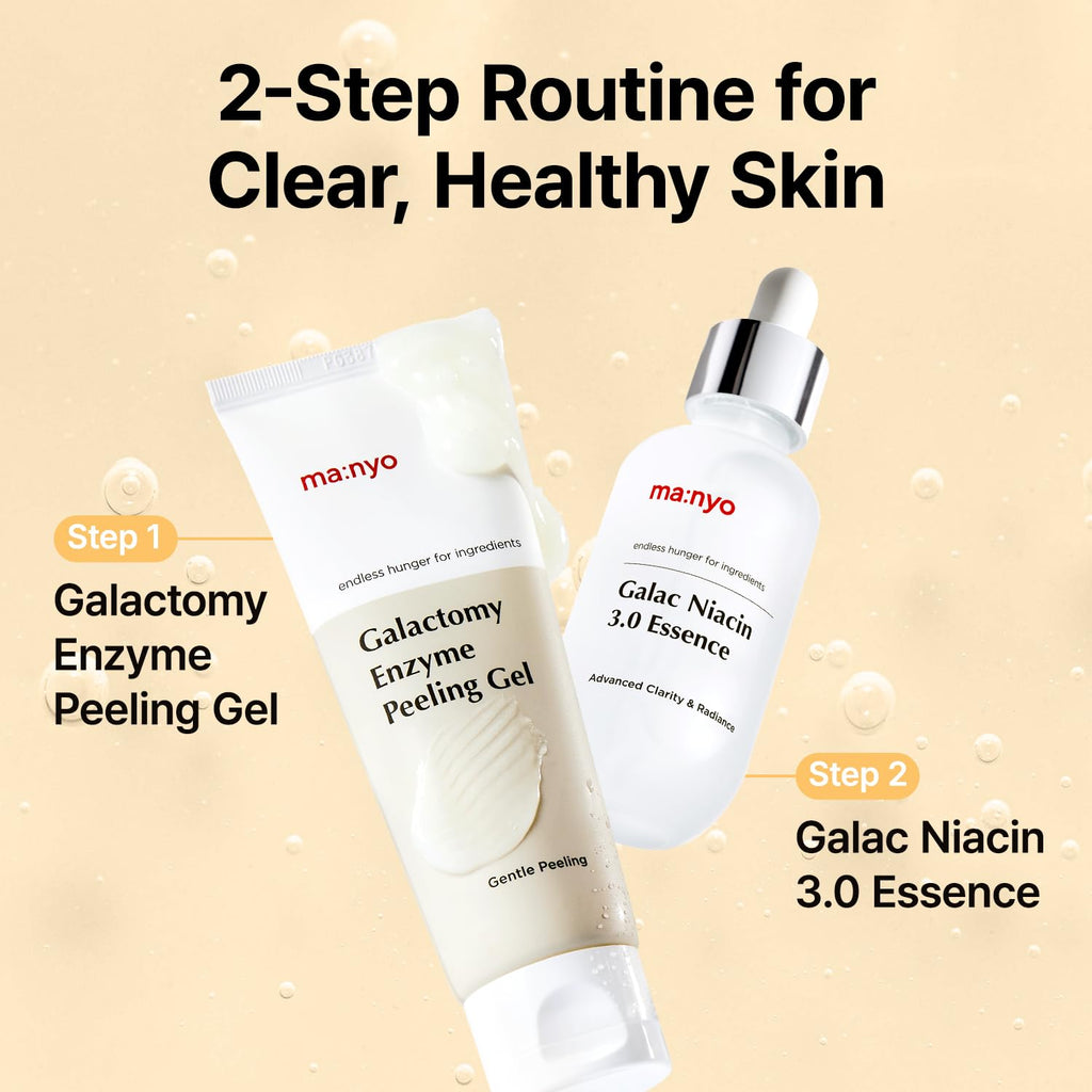 MANYO Galactomy Enzyme Peeling Gel, Face and Body Scrub, Dead Skin Remover, Blackhead Remover, Korean Exfoliating Gel - FENGGESTORE20