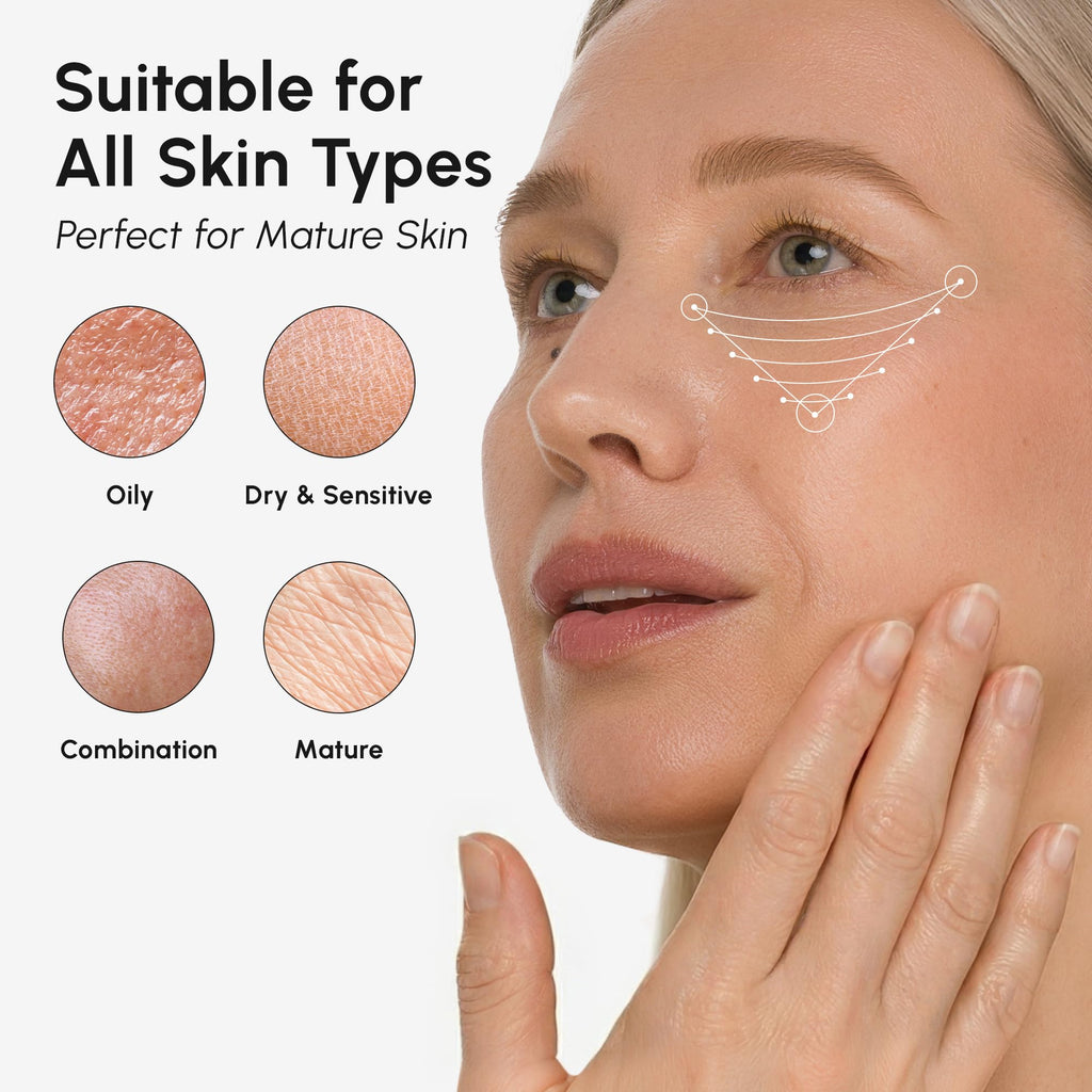 MAREE Under Eye Balm Stick with Retinol & Ceramide Complex – Facial Moisturizer for Dark Circles & Wrinkles - FENGGESTORE20