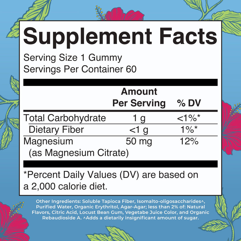 MaryRuth Organics Calm Magnesium Citrate Gummies | 2 Month Supply | Sugar Free | Magnesium Supplement for Adults - FENGGESTORE20
