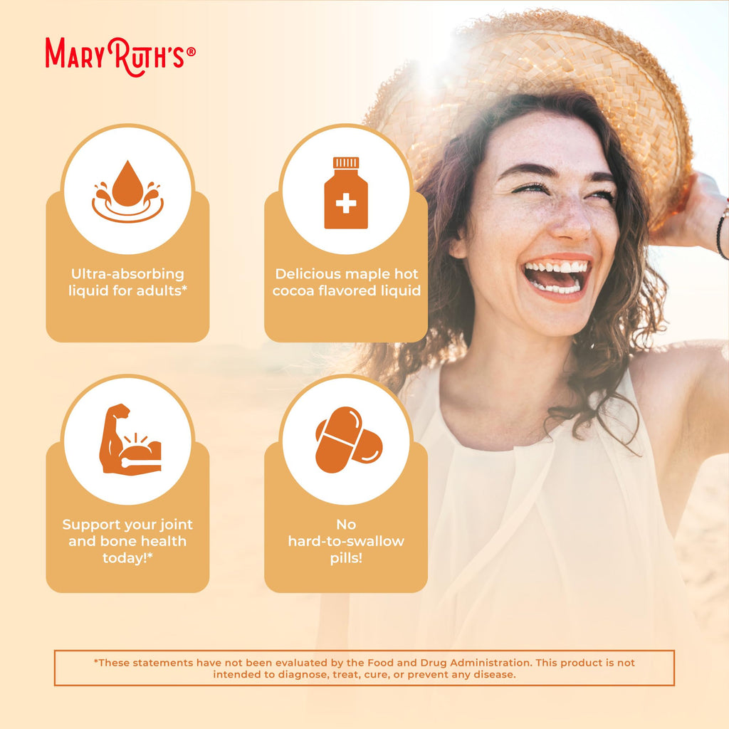 MaryRuth Organics Collagen Booster Liposomal | Sugar Free | Liquid Collagen Booster with VIT C, E, Zinc,Copper&Silica | Skin Care&Joint Support Supplement | Vegan | Non-GMO | Gluten Free | 14 Serving - FENGGESTORE20