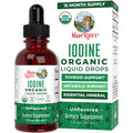 MaryRuth Organics Iodine Liquid Drops | Potassium Iodide | 1 Year Supply | 450 Servings | Thyroid Health | USDA Organic| - FENGGESTORE20
