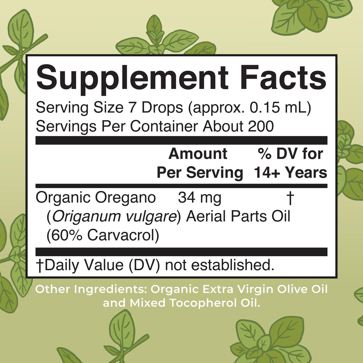 MaryRuth Organics Oregano Oil Drops | 6 Month Supply | USDA Organic Oil of Oregano Liquid | Herbal Blend for Immune Support | Digestive Health | Overall Health - FENGGESTORE20