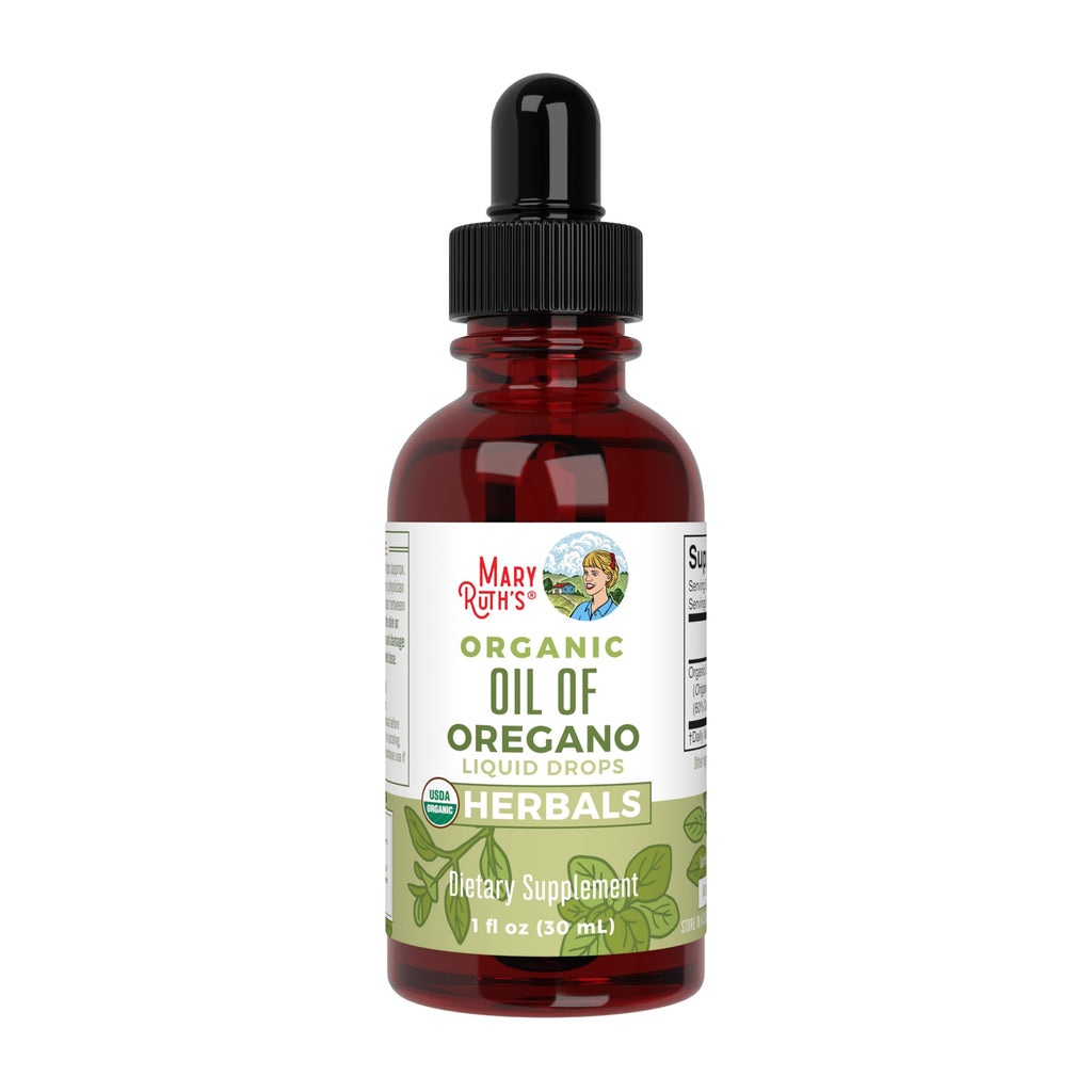 MaryRuth Organics Oregano Oil Drops | 6 Month Supply | USDA Organic Oil of Oregano Liquid | Herbal Blend for Immune Support | Digestive Health | Overall Health - FENGGESTORE20