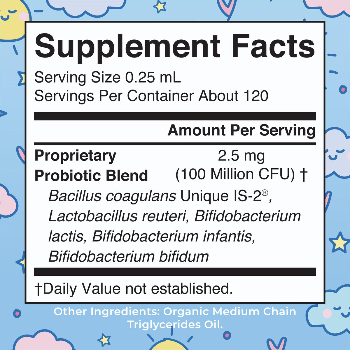 MaryRuth Organics USDA Organic Infant Liquid Probiotic Drops | Baby Essentials | Probiotics for Infants | Baby Probiotic Drops - FENGGESTORE20