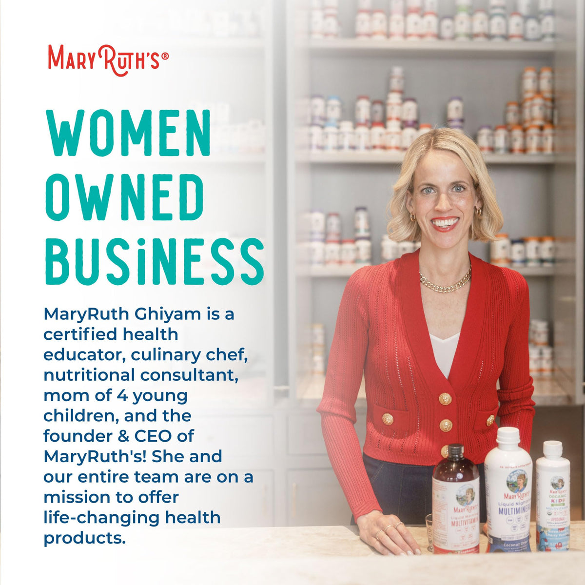 MARYRUTH'S 3-in-1 Probiotics for Digestive Health | Prebiotic & Postbiotic | Gut Health Supplement for Women & Men | 23 Unique Strains - FENGGESTORE20