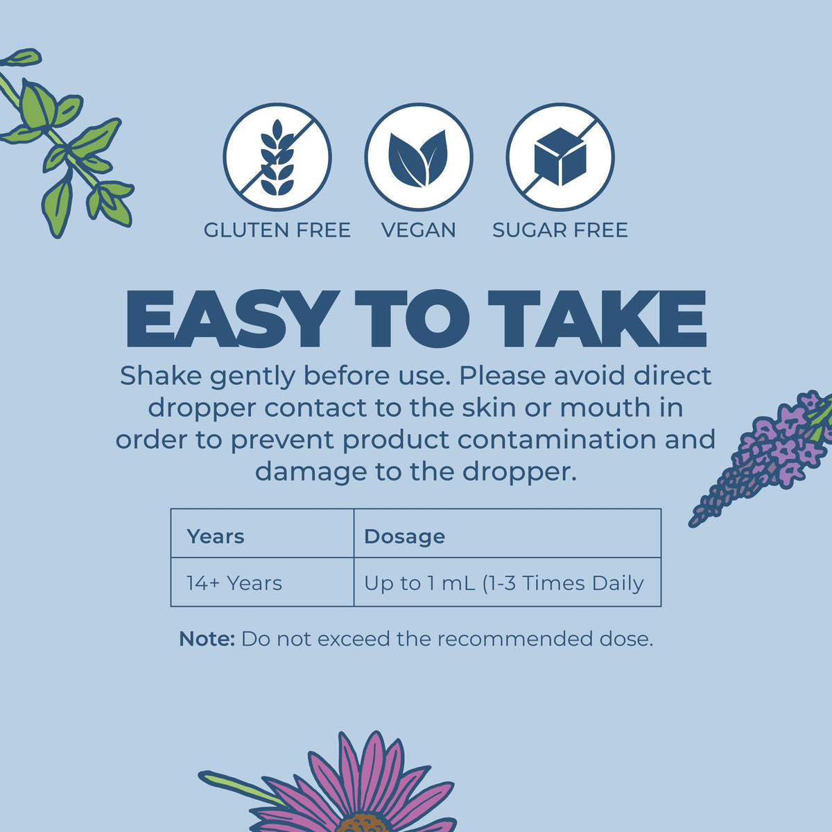 MARYRUTH'S Lymphatic Support Liquid Drops USDA Organic | Herbal Blend with Echinacea & Elderberry | Blue Vervain - FENGGESTORE20