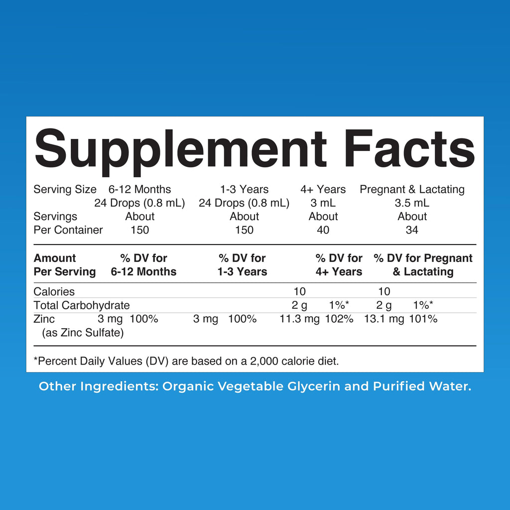 MaryRuth's Organic Liquid Zinc Supplement for Kids & Adults | Immune Support | Skin Health | Antioxidant | Cellular Metabolism | Zinc Sulfate - FENGGESTORE20