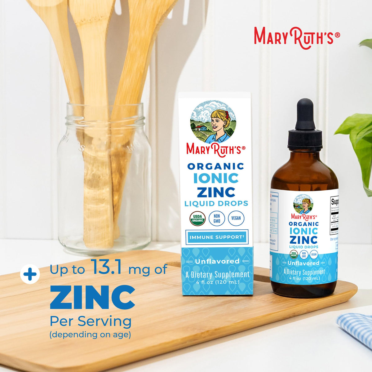 MaryRuth's Organic Liquid Zinc Supplement for Kids & Adults | Immune Support | Skin Health | Antioxidant | Cellular Metabolism | Zinc Sulfate - FENGGESTORE20