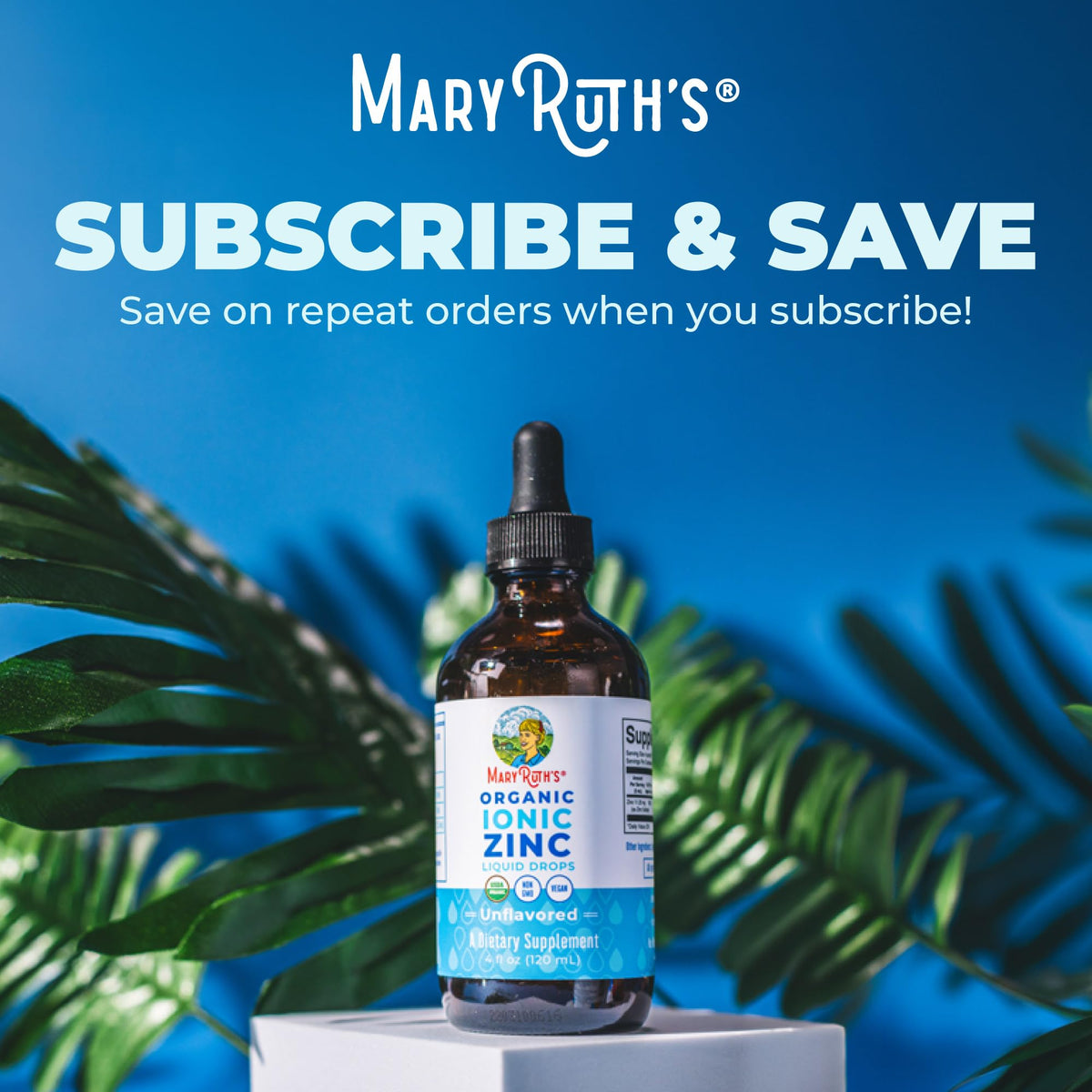 MaryRuth's Organic Liquid Zinc Supplement for Kids & Adults | Immune Support | Skin Health | Antioxidant | Cellular Metabolism | Zinc Sulfate - FENGGESTORE20