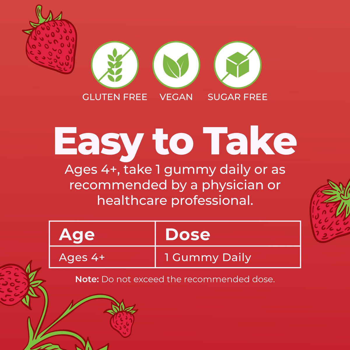 MARYRUTH'S Organic Vitamin D3 + B12 Gummies for Ages 4+ | Bone Health | Immune Support | Energy Metabolism | Cognitive Function | Vegan | Non-GMO - FENGGESTORE20