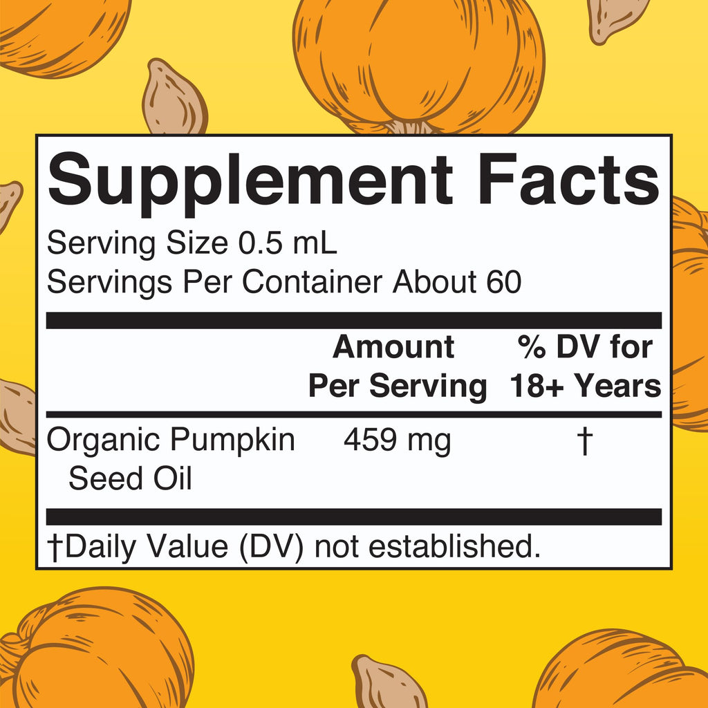 MARYRUTH'S Organics Pumpkin Seed Oil Cold Pressed | 2 Month Supply | USDA Organic Pumpkin Seed Liquid Drops for Men and Women | Urinary Health in Men - FENGGESTORE20
